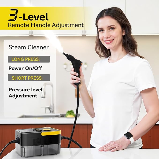 Steam Cleaner, 2500W High Pressure Steam Cleaner - Image 2