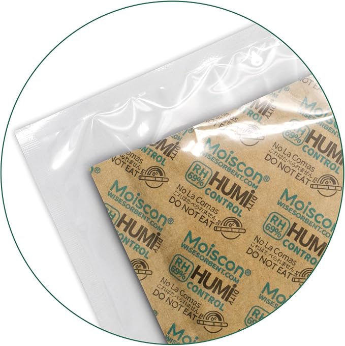 60 Gram 5 Pack 69% Two-Way Humidity Control Packs, Size 60 - Image 9