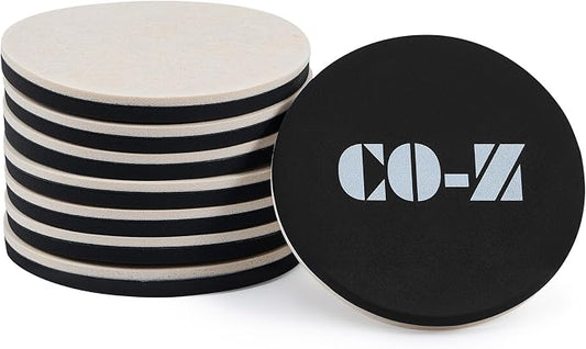 CO-Z 8pcs Felt Furniture Sliders by CO-Z