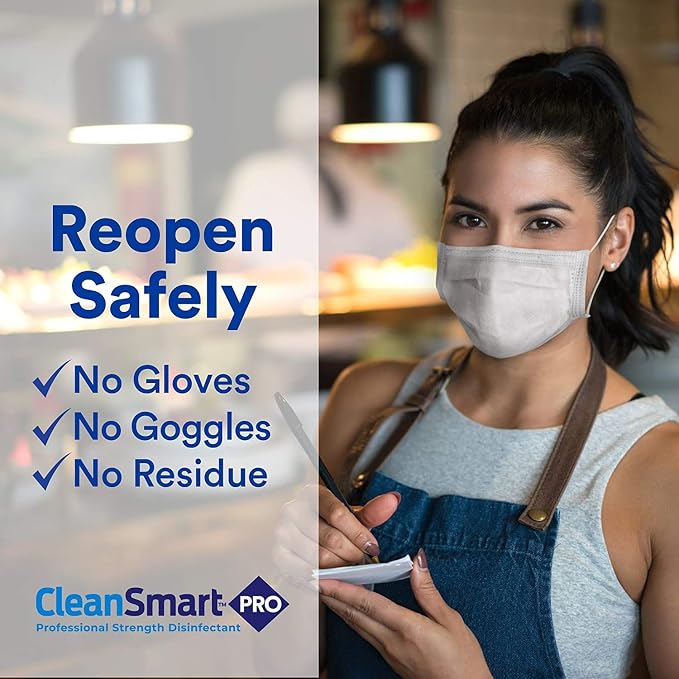 CleanSmart Hospital Grade Disinfectant, Kills 99.9% of Viruses and Bacteria - Image 4