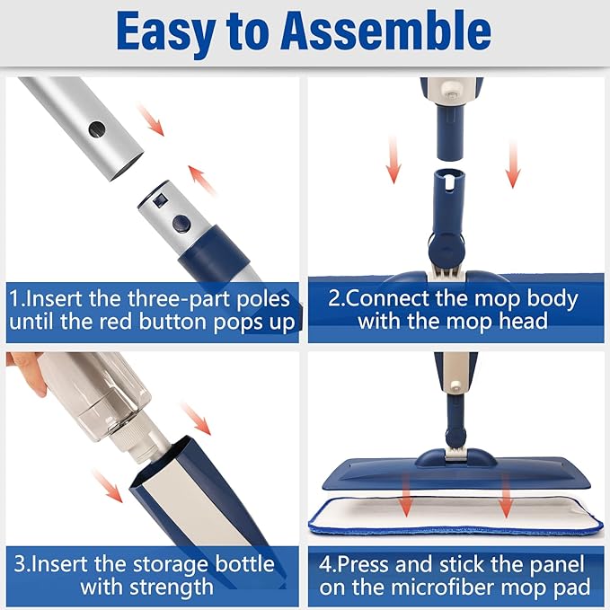 Spray Mops for Floor Cleaning Floor Mop - Image 3