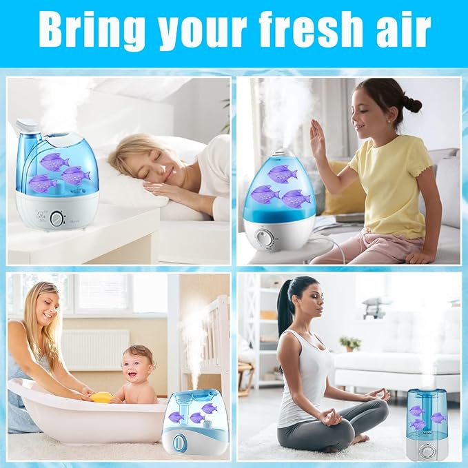 16PCS Universal Humidifier Tank Cleaner, Humidifier Cleaning Fish - Image 6