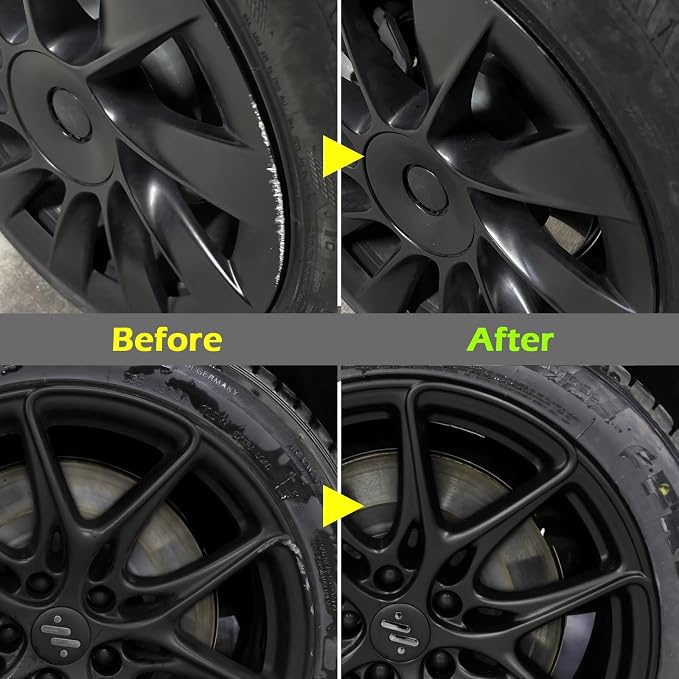 FOLLOWIN Matte Black Rim Touch Up Paint - Image 2