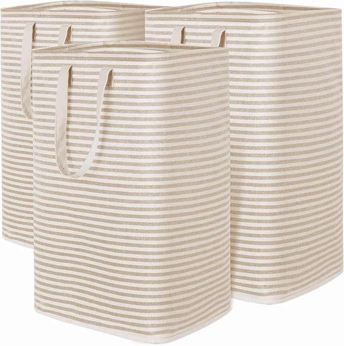 Lifewit 3 Pack Laundry Hamper Large Collapsible Laundry Baskets, Freestanding by Lifewit