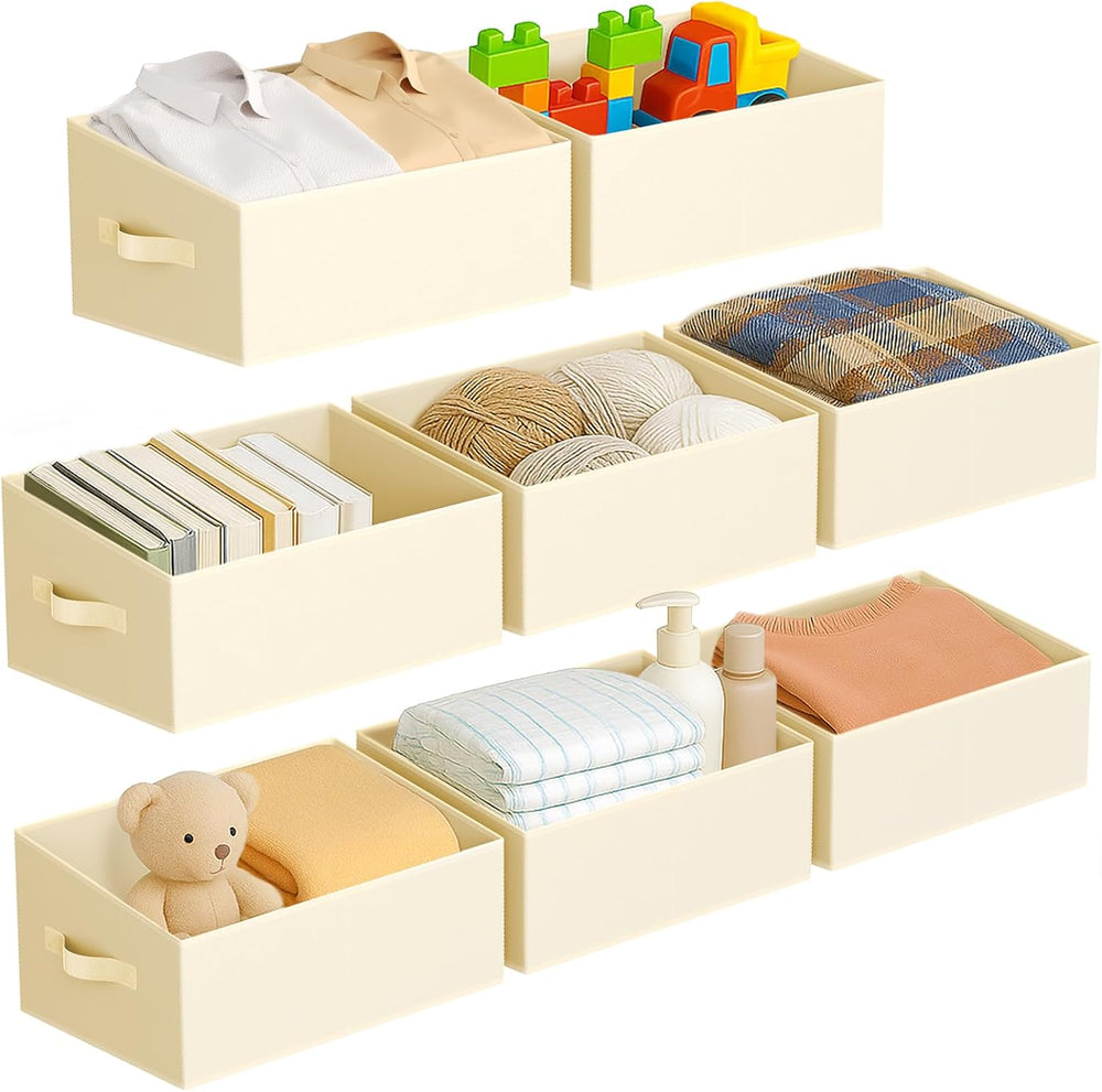 DIMJ Large Closet Storage Bins 8 Pack