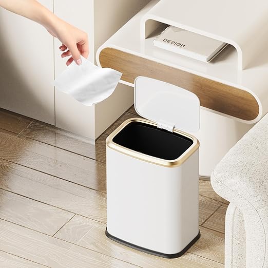 2.1 Gallon Bathroom Trash Can - Image 2