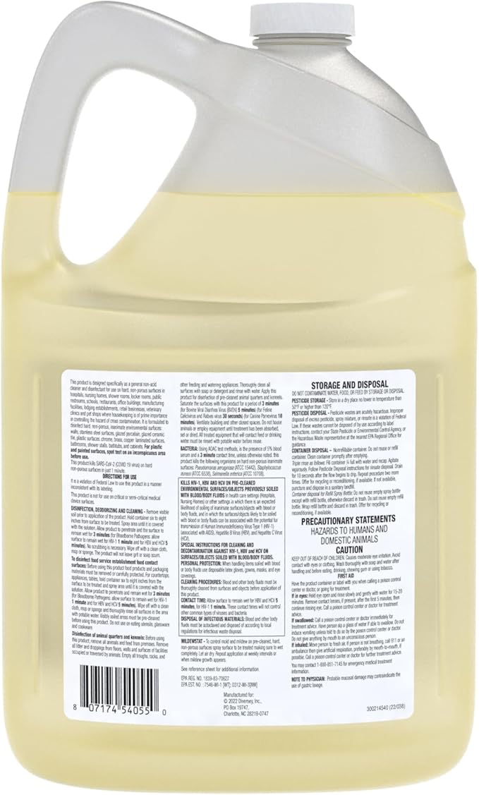 VIREX CBD540557 All Purpose Disinfectant Cleaner - Image 3