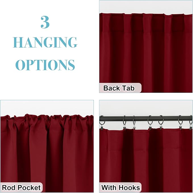 RYB HOME Cafe Window Curtains - Image 6