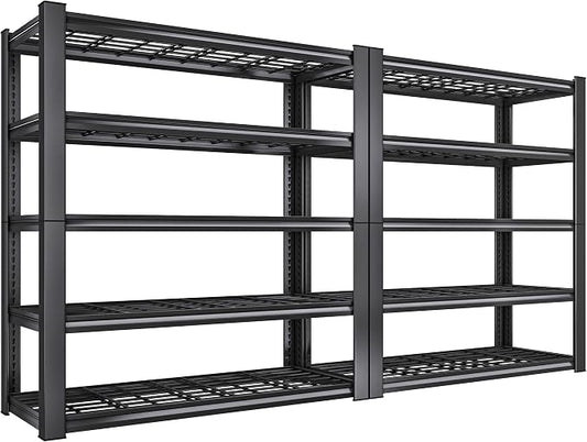 REIBII 3010LBS Storage Shelves 72" H Garage Shelving Heavy Duty Metal Shelving by REIBII
