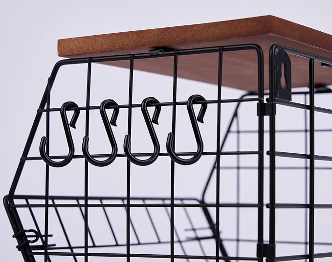 2 Pack XL Trash Bag Holder, Stackable Garbage Bag Dispenser - Image 3