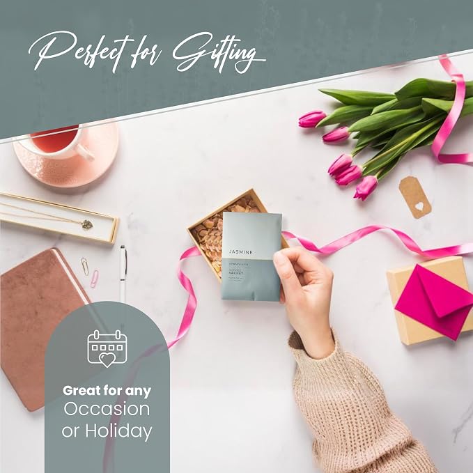 Expressive Scented Sachet Pouches – Perfect Jasmine Air Freshener & Closet - Image 5