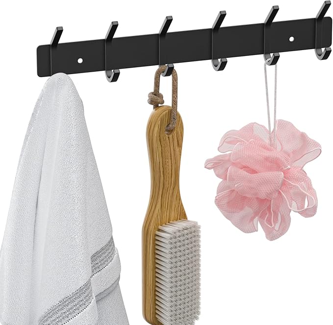 VAEHOLD Wall Hooks Coat Hooks Wall Mounted, Coat Rack - Image 4