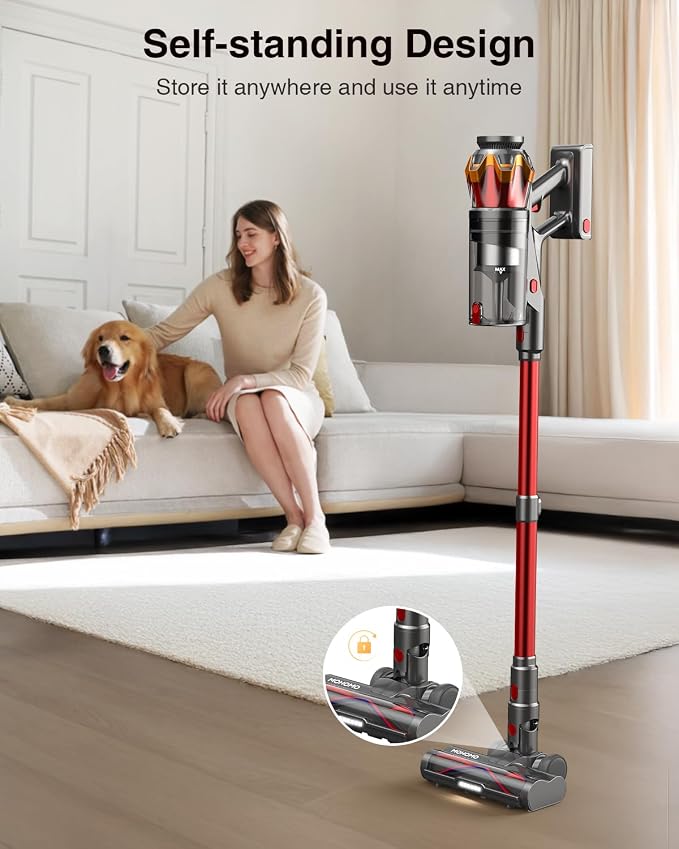 Cordless Vacuum Cleaner, 600W/50KPa/70Mins Vacuum Cleaners - Image 6