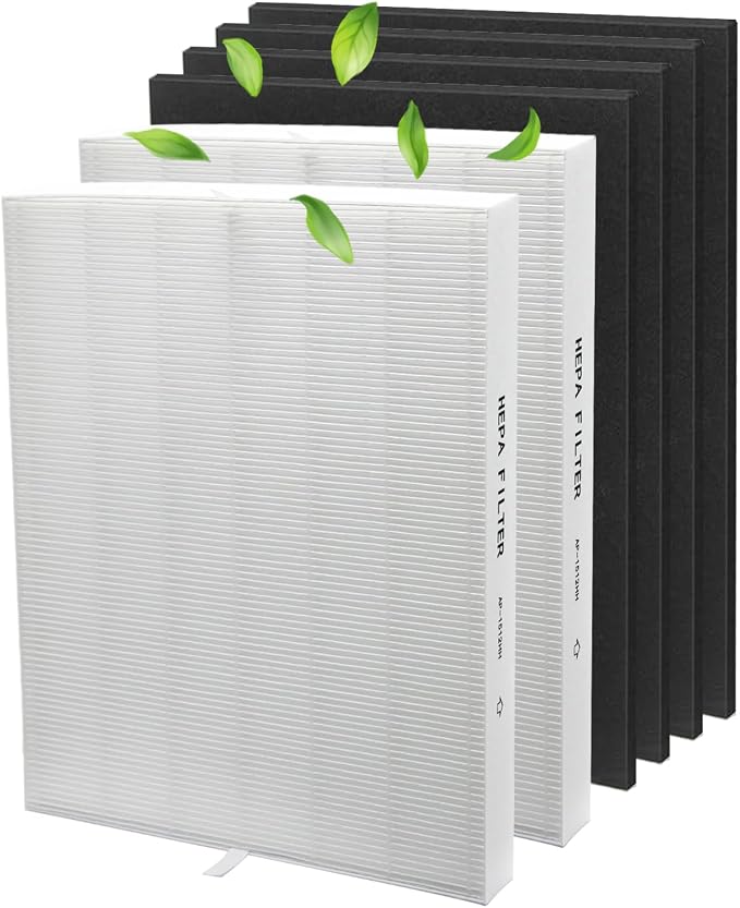 AP-1512HH Replacement Filter for Coway AP-1512HH and Airmega 200M Air Purifier by ASODME