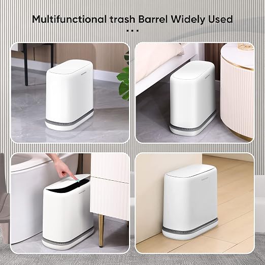 JOYBOS Adsorption Bathroom Trash Can, Bedroom Garbage Can - Image 3