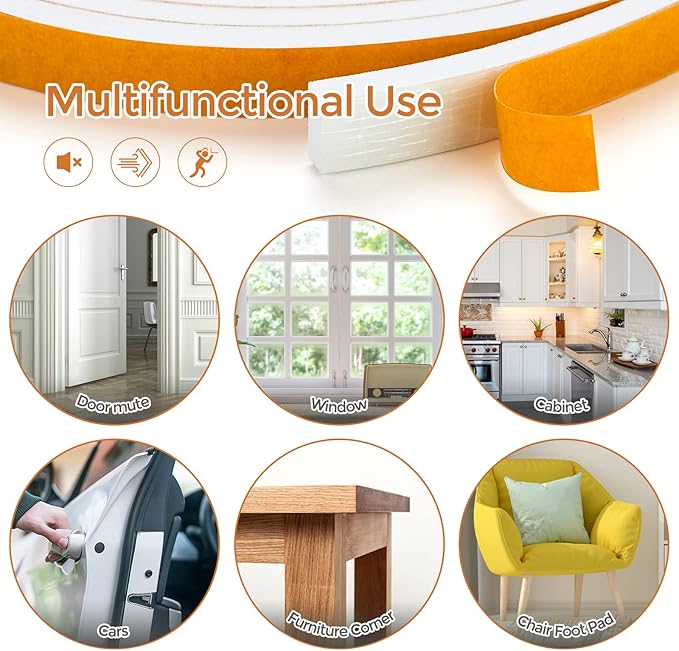 6.5 Feet Weather Stripping Door Seal, Window Insulation - Image 8