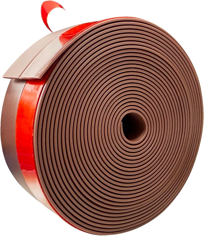Silicone Weather Stripping, Door Draft Stopper Window Seal Strip by Noabaco