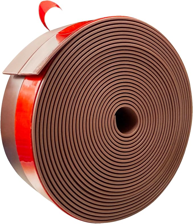 Silicone Weather Stripping, Door Draft Stopper Window Seal Strip by Noabaco