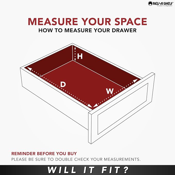Rev-A-Shelf Trim-to-Fit Silverware Drawer Organizer - Image 7