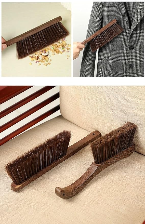 2PCS Hand Broom Cleaning Brushes-Soft Bristles Dusting Brush - Image 5