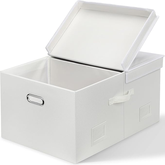 75 Quarts Extra Large Decorative Storage Bins by GraciadecoStorage