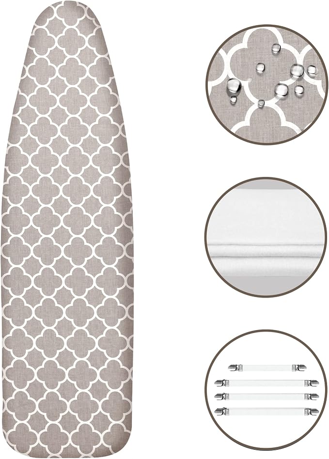 Extra Wide Ironing Board Cover and Pad, 18X49 Reflective Silicone Ironing Board - Image 7