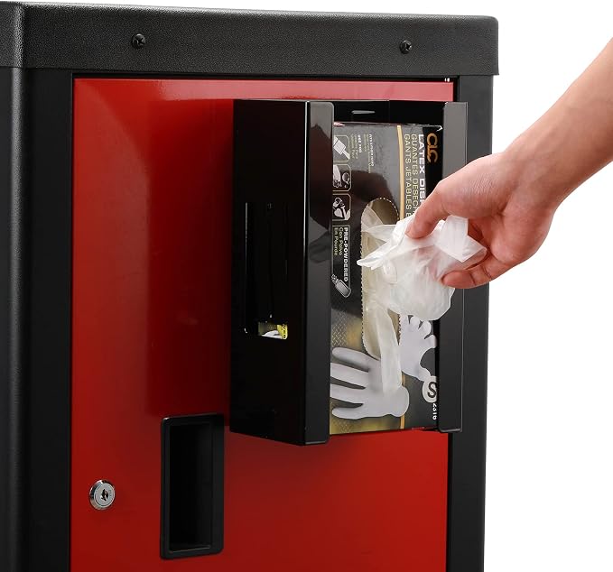 EMENTOL Magnetic Glove/Tissue Dispenser Holder Set, Mount onto Tool Box or in - Image 5