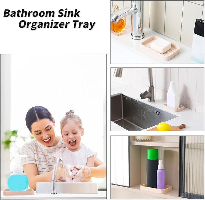 Silicone Kitchen Sink Organizer Tray - Image 3