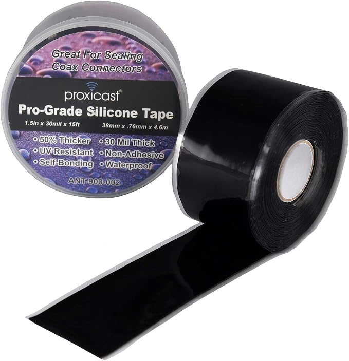 Proxicast Pro-Grade Extra Strong 30mil Weatherproof Self-Fusing Silicone Rubber by Proxicast