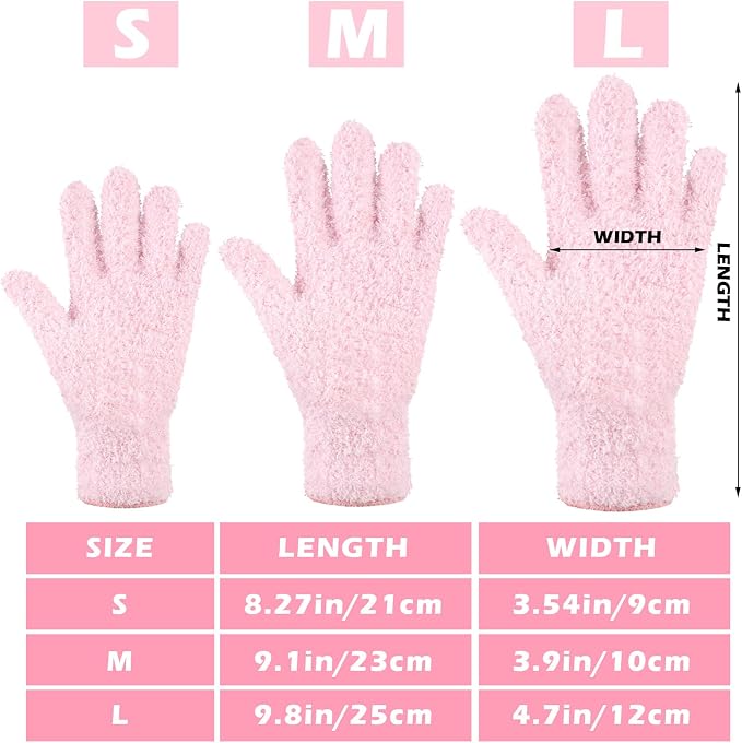 Patelai 3 Pairs Microfiber Plant Dusting Gloves Leaf Cleaning Gloves - Image 3