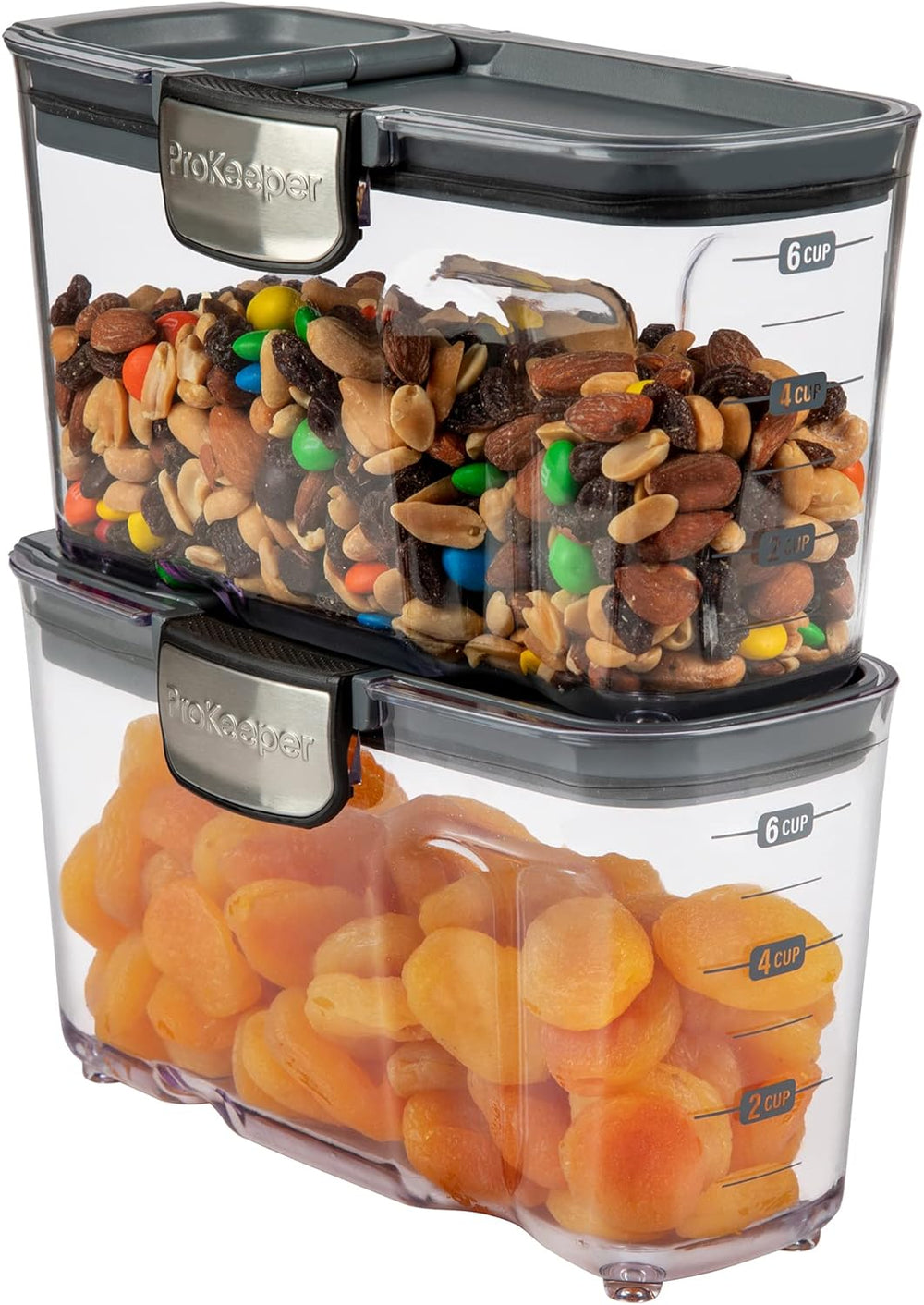 Progressive International ProKeeper+ Clear Plastic Airtight Food Baker's ...