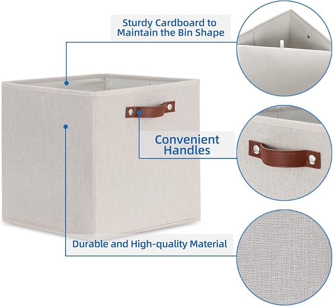 Temary Fabric Storage Cubes Storage Bins - Image 3