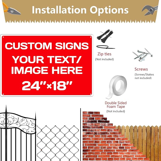 Personalized Aluminum Weatherproof Metal Signs - Image 5