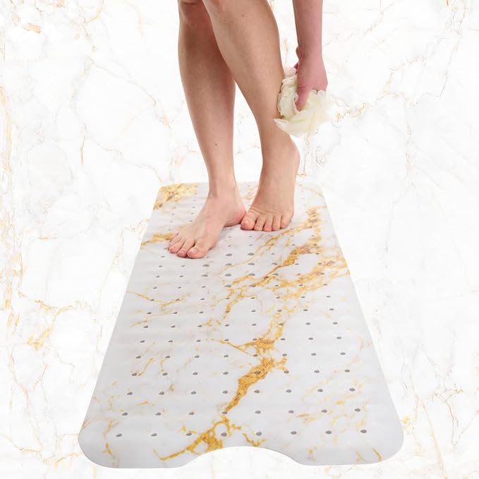 ENKOSI Bath Mat – Large 40 x 16 Inch Non-Slip Bathtub Mat - Image 2