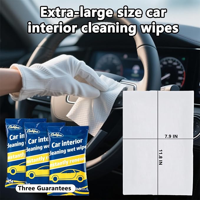 Car Interior Cleaning Wipes, All-Purpose Cleaning Wipes, Cleaning Wipe - Image 7
