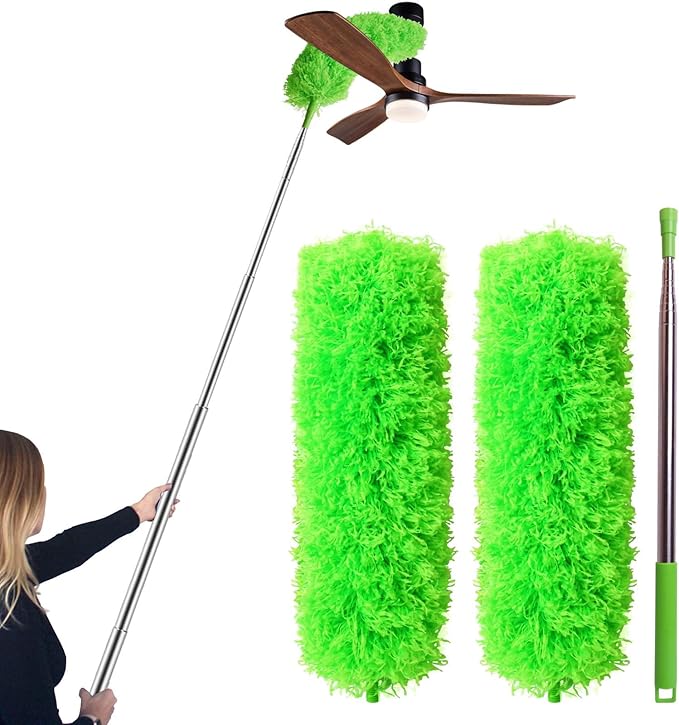 Ceiling Fan Cleaner Duster, Bafezoze Extendable Long Duster by bafezoze