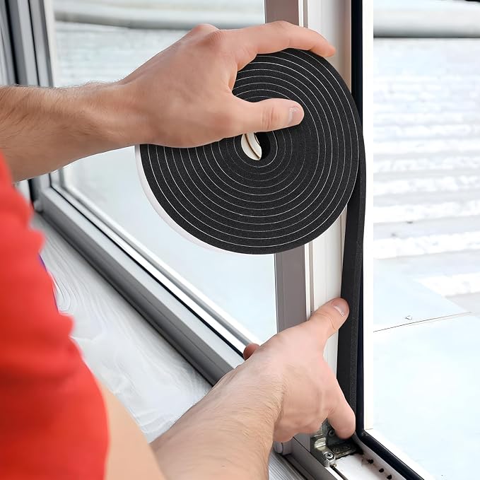 Weather Stripping Door Seal Strip, Strong Adhesive, Lightproof, Soundproof - Image 7