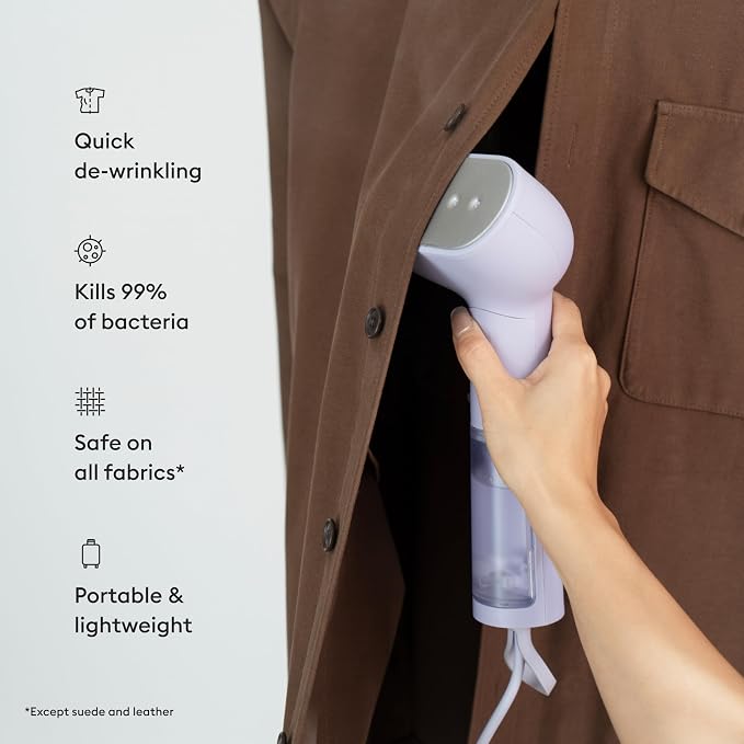 Steamery Handheld Clothes Steamer Cirrus X, Steam Output 20g/min, Heat up in 20 - Image 3