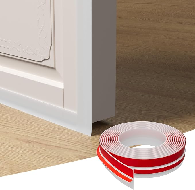 T-Shaped Door Draft Stopper, 1.97 in x 40 Ft Silicone Seal Strip - Image 4