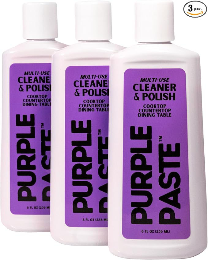 Purple Paste All Purpose Cleaning & Polishing Paste – Tough Stain Remover by SonicPower