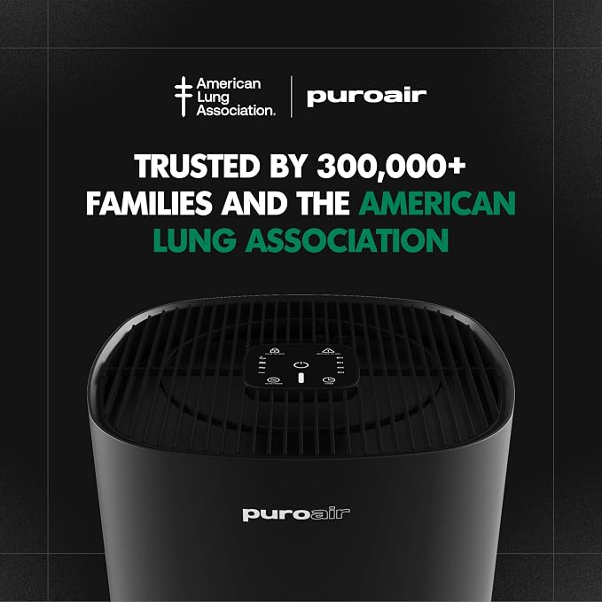 PuroAir 240 HEPA Air Purifier for Home Large Rooms - Image 9