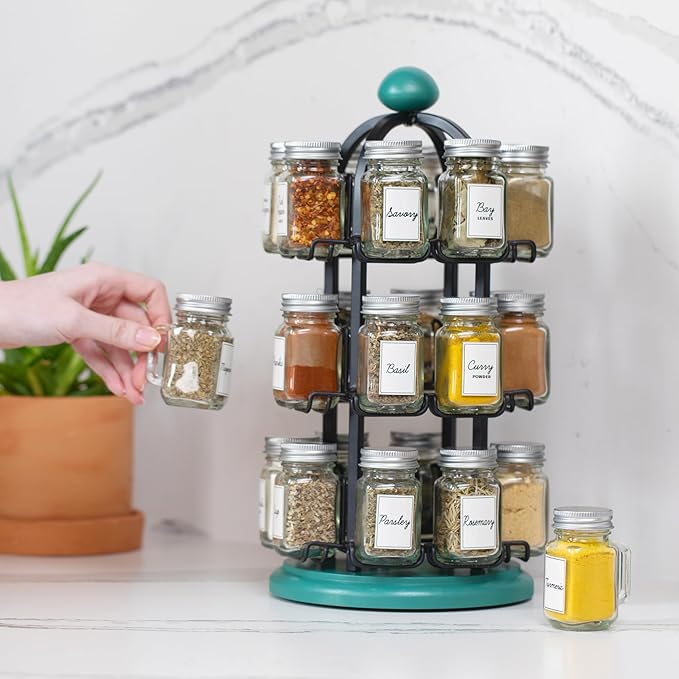 Orii Adrinova 24 Jar Revolving Spice Rack - Image 5