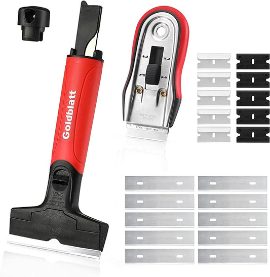 Goldblatt 2 Pieces Razor Blade Scraper by GoldblattUSA