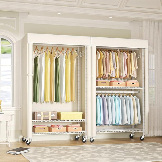 FUTASSI White Clothing Rack - Image 2