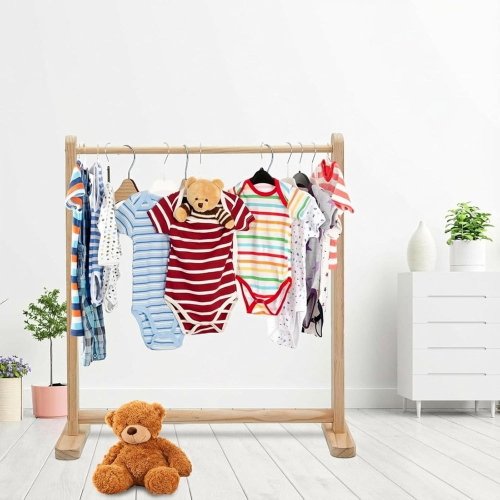 Barydat 2 Pcs Small Wooden Rack Dress up Storage 22.1 W x 9.5 D x 24.4 H Mini...
