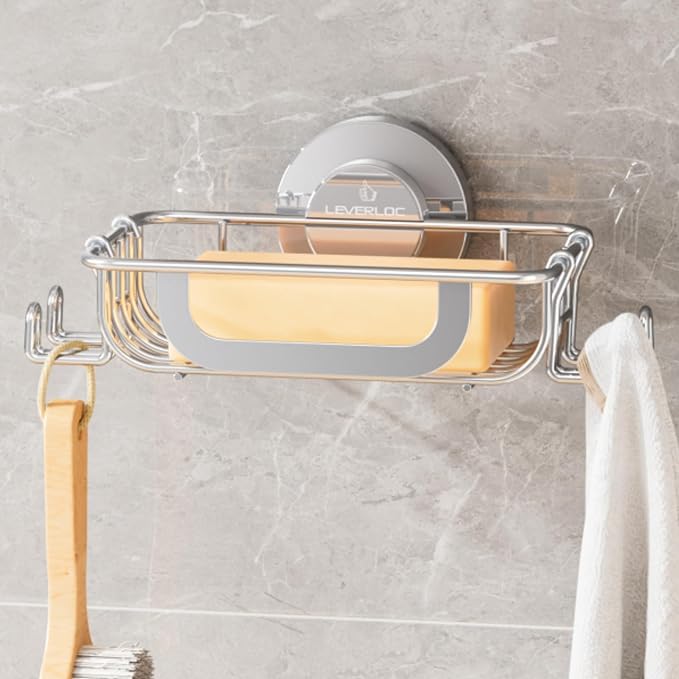 LEVERLOC Bar Soap Holder Dish by LEVERLOC