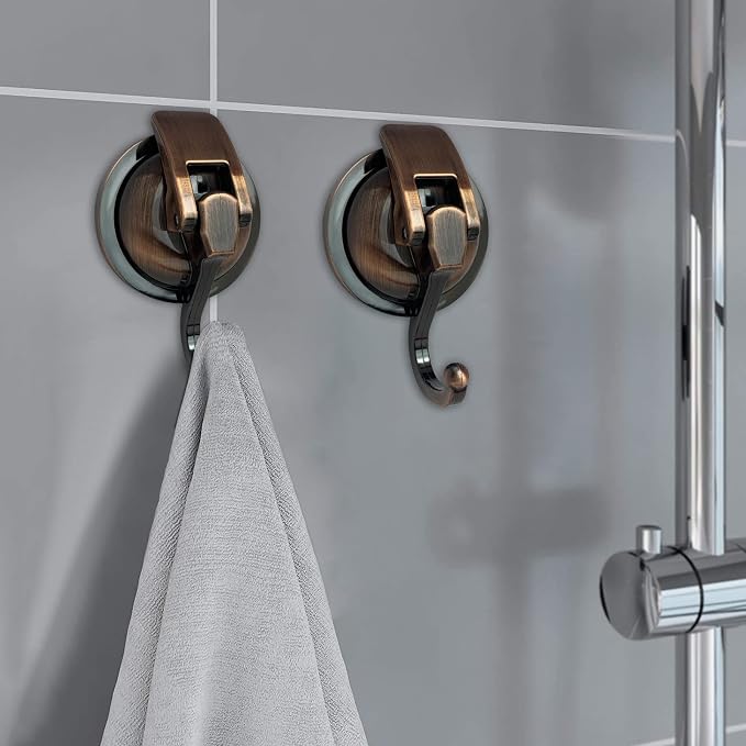 Suction Cup Hooks Heavy Duty Vacuum Suction Shower Hooks Glass Suction Cup - Image 2