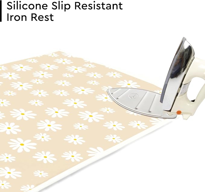 Encasa XO Ironing Mat/Pad with 3mm Padding & Silicone Iron Rest - Image 2