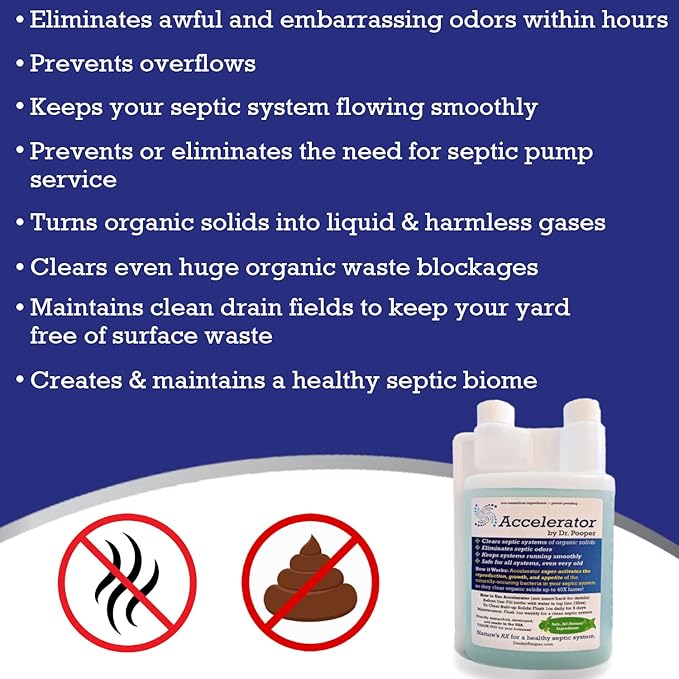 Dr. Pooper Accelerator Septic Tank Treatment - Image 3