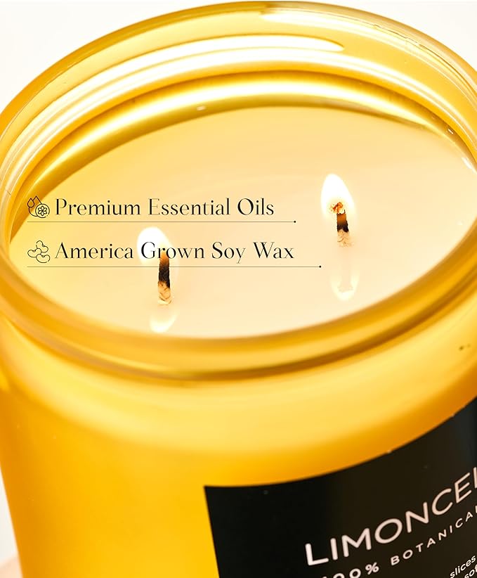 M&SENSE Limocello Scented Candle - Image 4